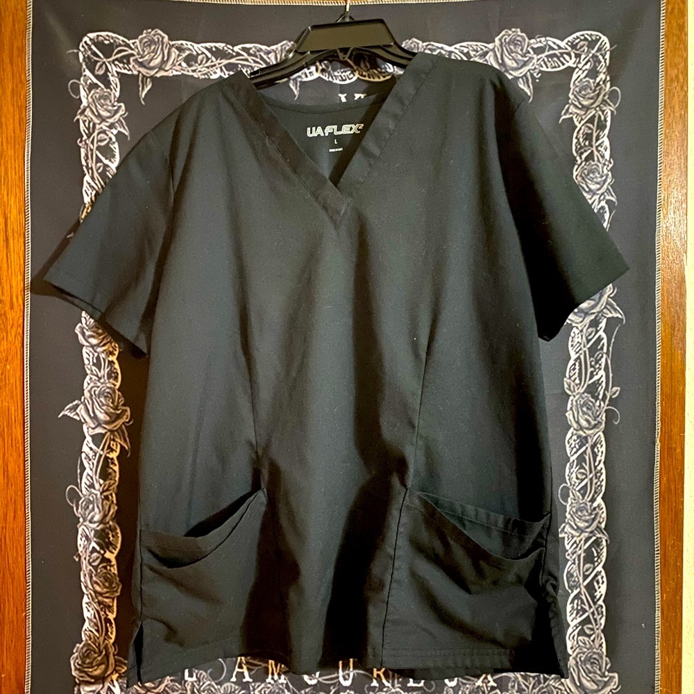 Black Scrub Top